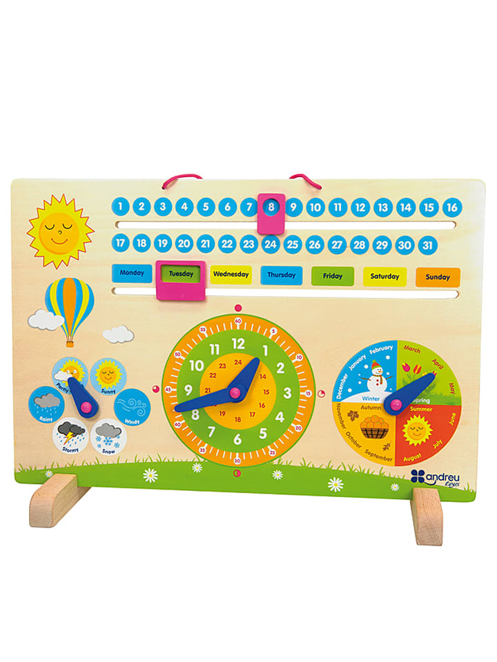 Andreu Toys Lernspiel "Mein Kalender" - ab 3 Jahren - onesize