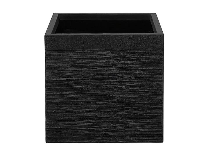 BLUMENTOPF Schwarz Paros