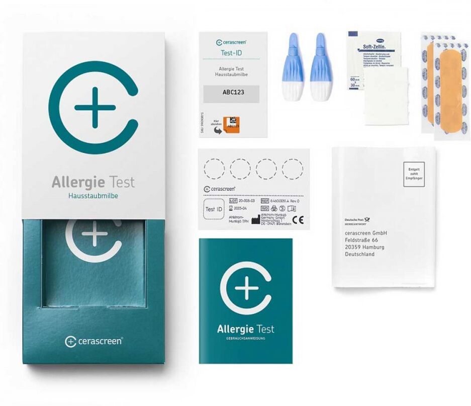 Cerascreen Allergie-Testkit Hausstaubmilbe