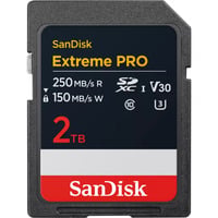 Extreme PRO 2TB SDXC, Speicherkarte schwarz, UHS-I U3, Class 10, V30