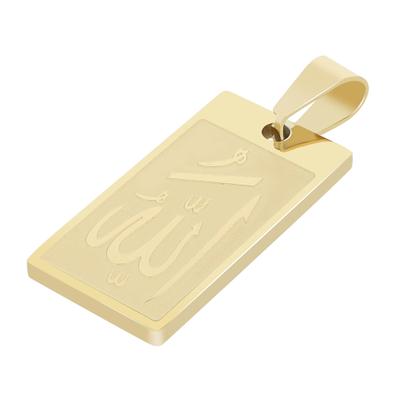 Kettenanhänger ADELIA´S "Anhänger aus Edelstahl", gold, Schmuckanhänger, Damen, Edelstahl, Kettenanhänger, Zum Verschenken – ideal zum Weihnachten