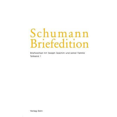 Schumann-Briefedition / Schumann-Briefedition II.2, Set von , Dohr köln, 978-3-86846-013-1
