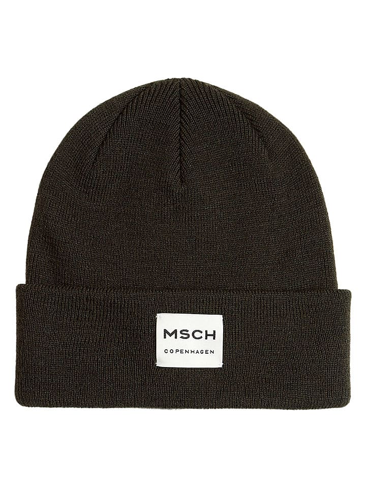MOSS COPENHAGEN Beanie "Mojo" in Dunkelgrün - onesize