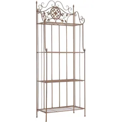 CLP Standregal Flora   Farbe: antik braun