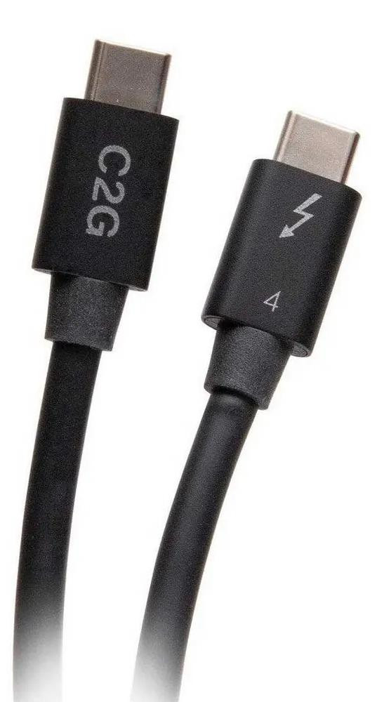 C2G Thunderbolt 4 USB-C actieve kabel, USB-C naar USB-C, 40 Gbps, 1,83 meter