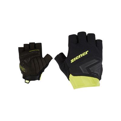 Fahrradhandschuhe ZIENER "CURDIN-Z", Herren, Gr. 11,5, schwarz (bitter lemon), Materialmix, Handschuhe