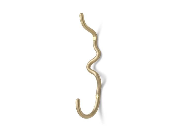 Ferm Living Crochet Curvature simple Laiton