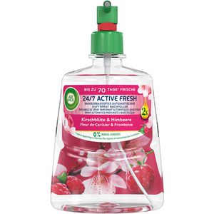 Airwick Raumduft Active Fresh, Duftspray, 228ml, Nachfüller, aerosolfrei, Kirschblüte & Himbeere