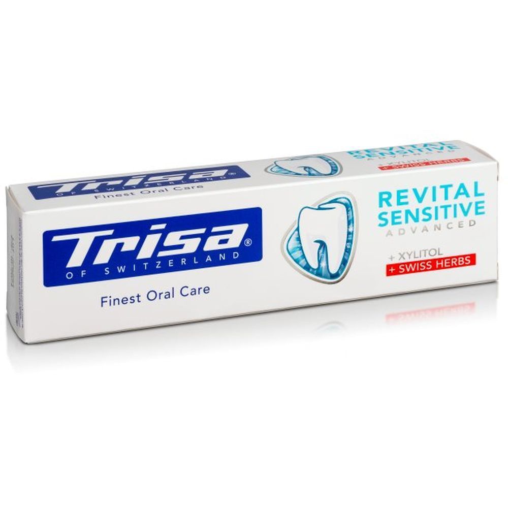 Trisa Zahnpasta Revital Sens Swiss Herbs Tb 75 ml