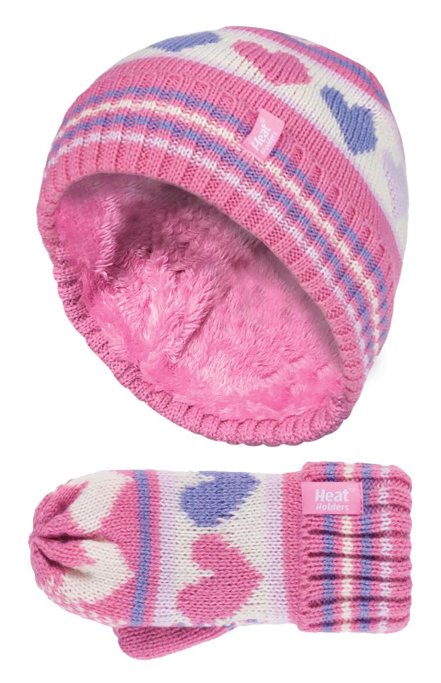 Heat Holders Thermische warme muts en wantenset voor meisjes - PHH1P11