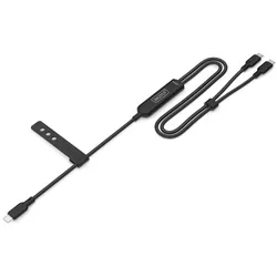 Digitus USB-C 2in1 Ladekabel, 140W, 1,8m