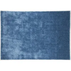 Gino Falcone Teppich ALESSIA UNI blue 50x80 cm