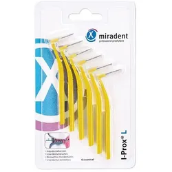 Miradent I-Prox L Interdentalbürste 0.5Mm Gelb 6 ST