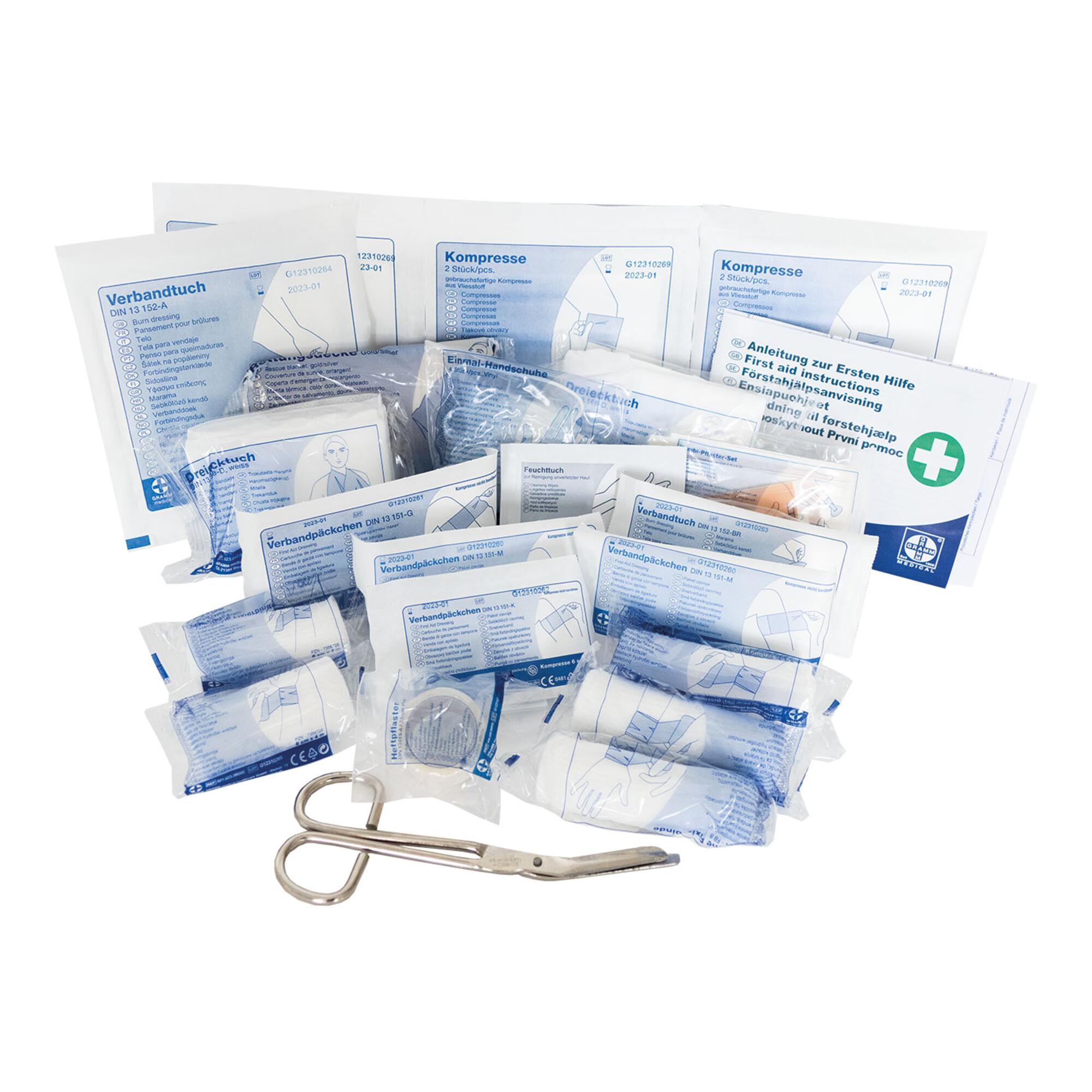 GRAMM medical Kfz-Verbandstofffüllung DIN 13 164:2014 (318.000.16401)