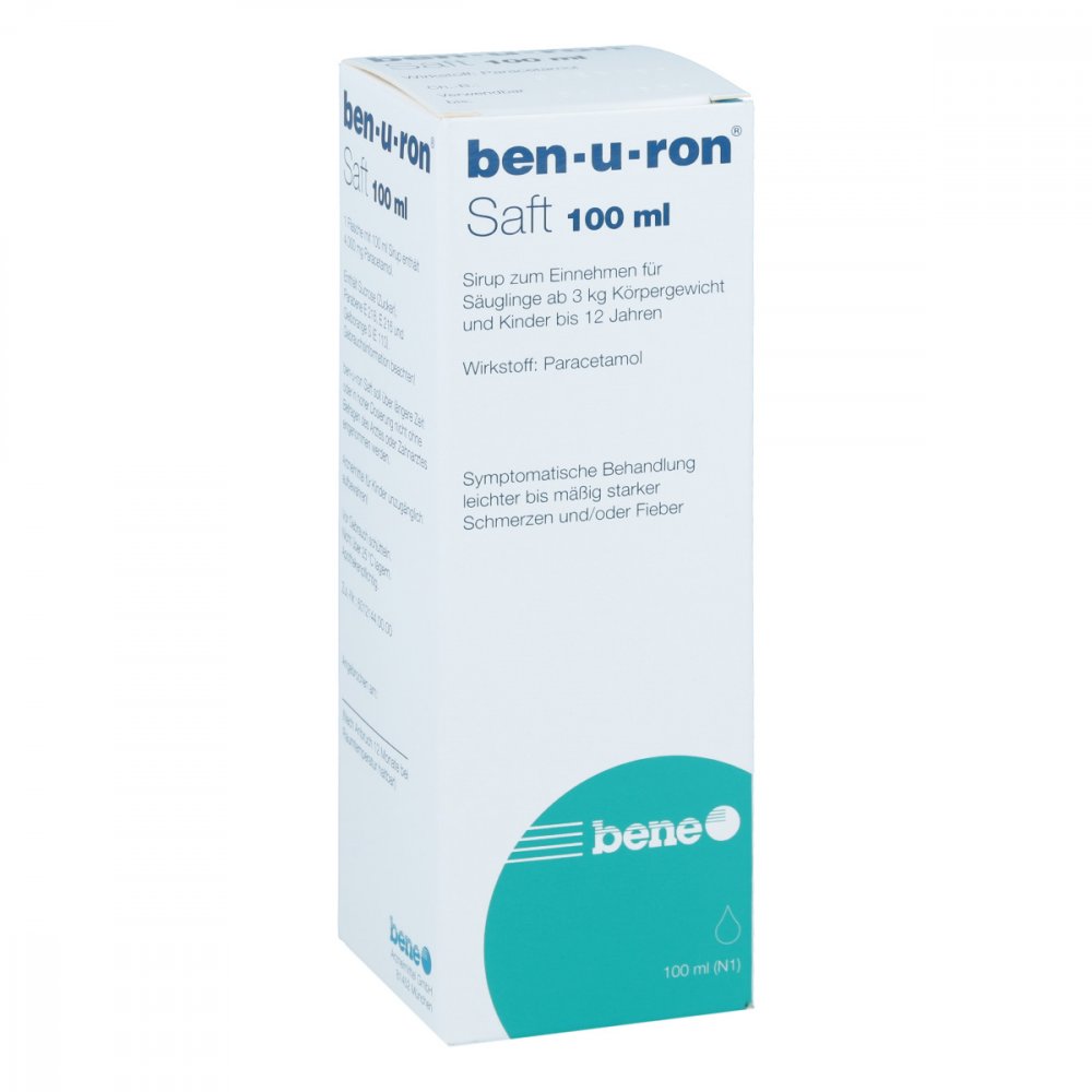 bene Arzneimittel GmbH Fiebersaft Ben-u-ron Saft 04993736