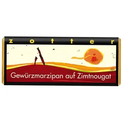 Gewürzmarzipan auf Zimtnougat 70g