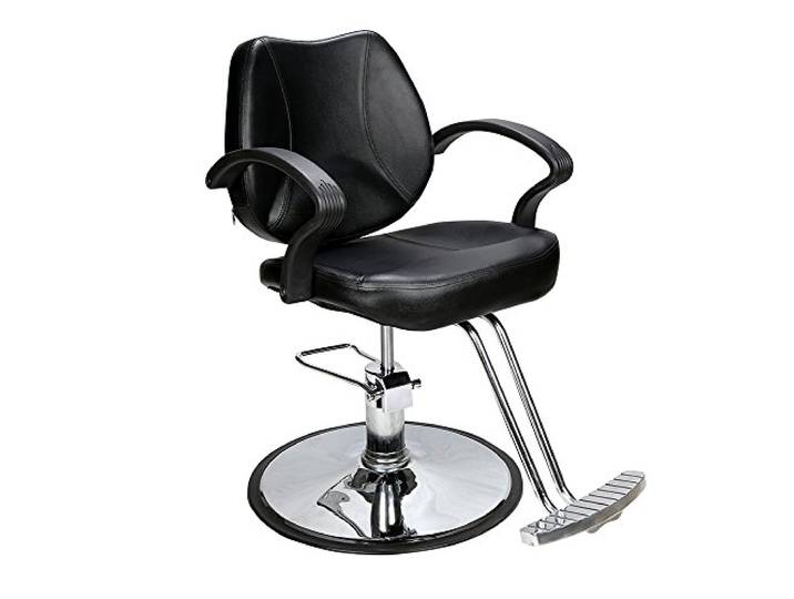 BarberPub Friseurstuhl Friseursessel Bedienungsstuhl Friseureinrichtung Hydraulisch Stuhl 2057BK