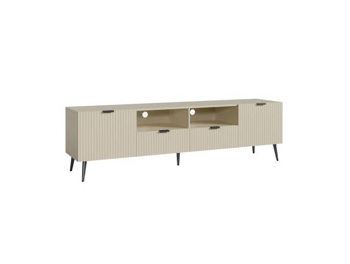 Meuble TV Nand 180 x 40 x 51 cm couleur sable