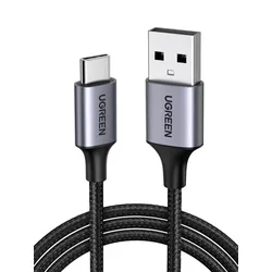 UGREEN US288 USB-A auf USB-C Ladekabel, 1m, schwarz