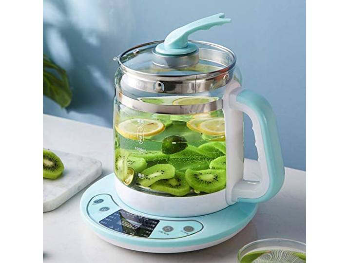 Gesundheits-Teekessel, Gesundheitskessel, automatischer Wasserkocher aus verdicktem Glas(Onecolor,Onecolor)
