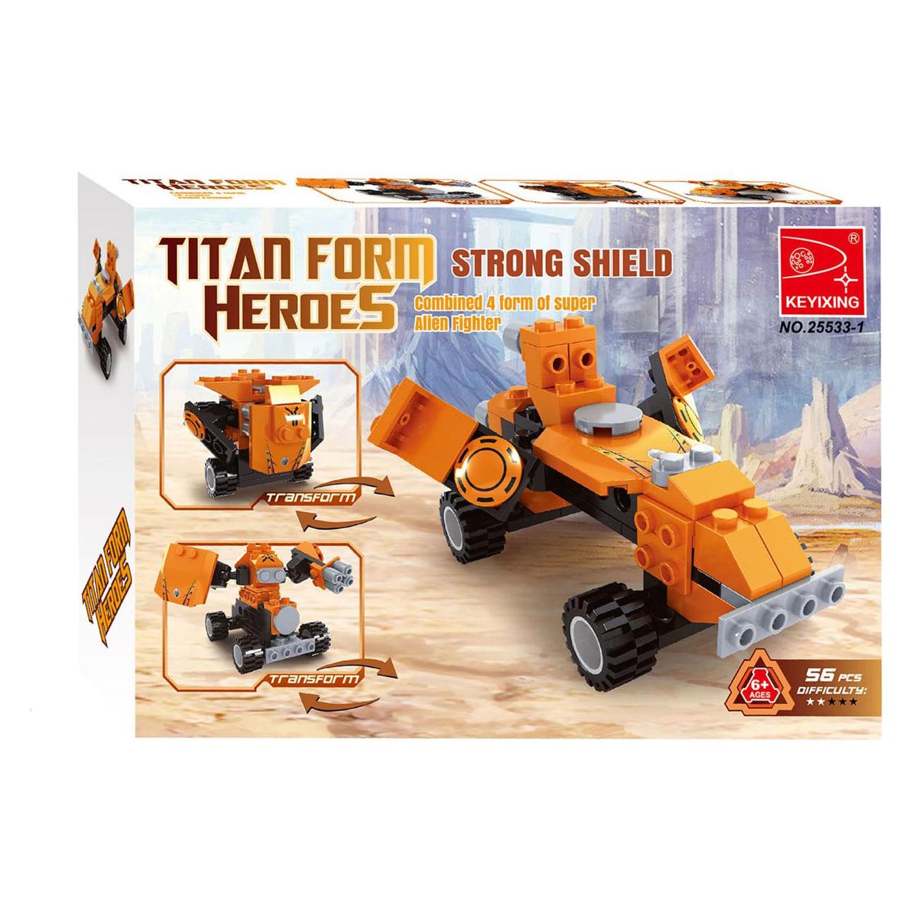 KeyiXing Baukasten Titan Vehicles 3in1 (48046396)