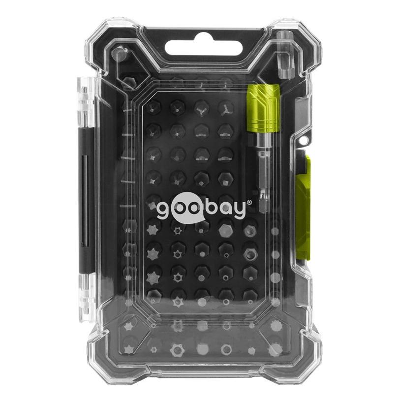 Goobay Schraubendreher-Set mit 43-tlg. Bitsatz (77842)