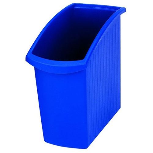 HAN Papierkorb MONDO, 18 Liter, eckig, blau