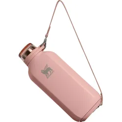 Clutch Trinkflasche mit abnehmbarem Griff 470 ml, Peach Rose