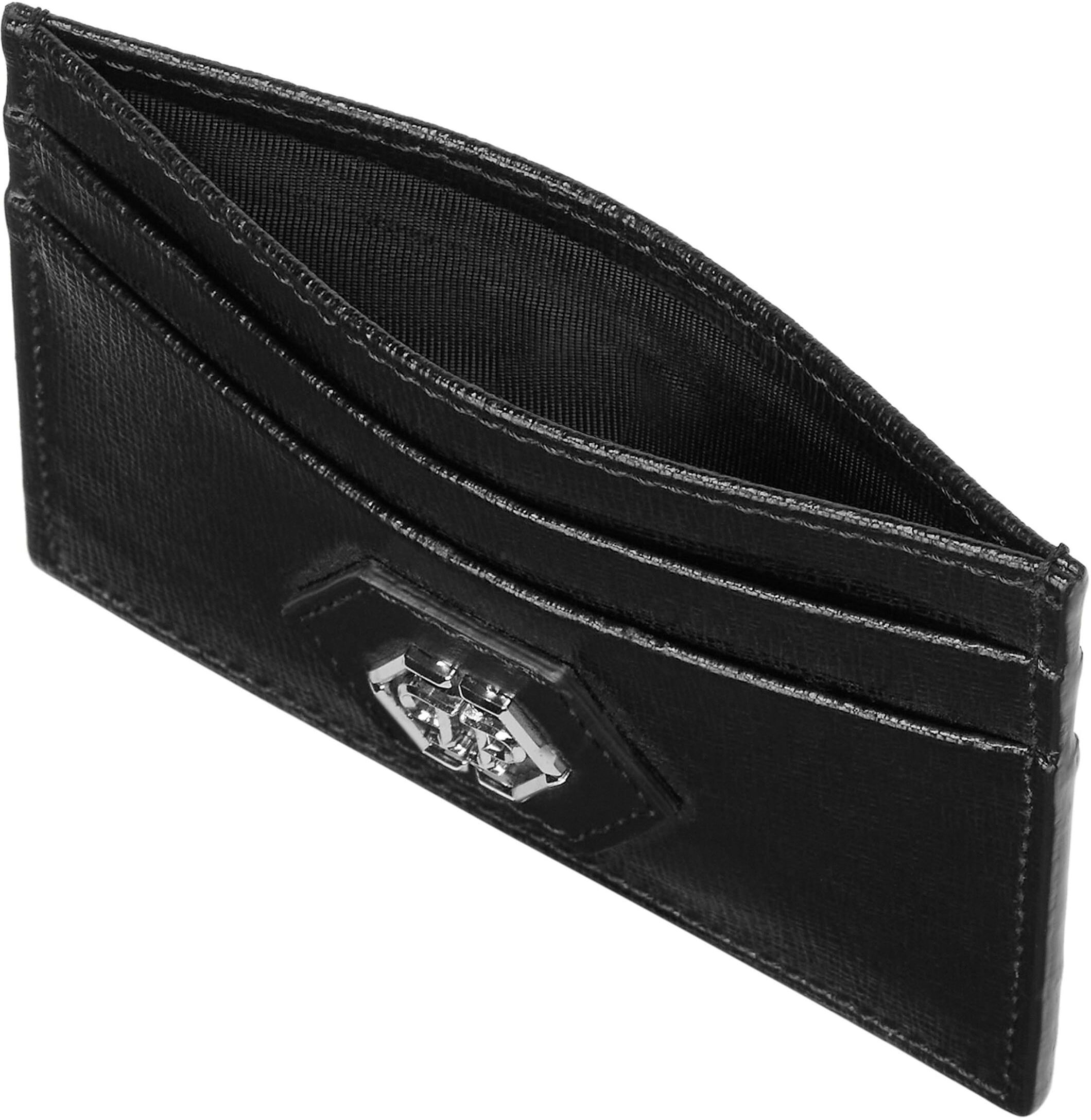 Clutch PHILIPP PLEIN "Hexagon", Damen, schwarz (02, schwarz), Taschen