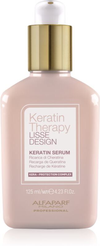 Alfaparf Milano Keratin Therapy Lisse Design hydratisierendes Serum für glänzendes und geschmeidiges Haar 125 ml