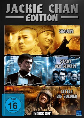 Jackie Chan - Jackie Chan Edition (Little Big Soldier / Shaolin / Stadt der Gewalt) [5 DVDs] [Collector's Edition] - Preis vom 17.10.2026 19:25:27 h