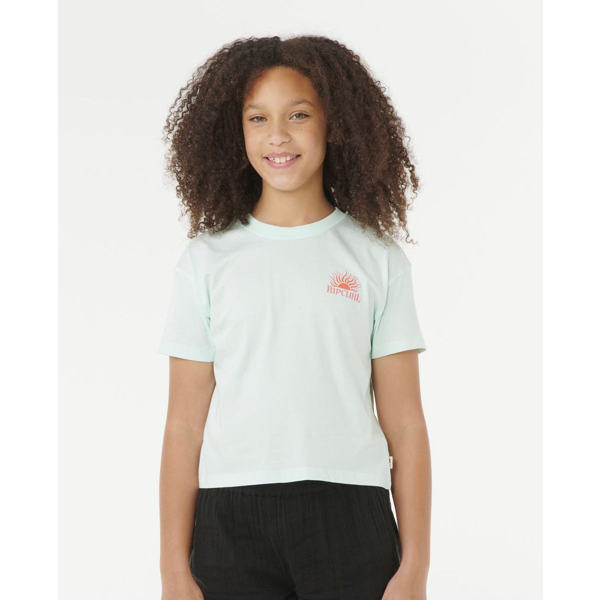 RipCurl Sunrise Crop Tee -girl mint (0067) 12 05CGTE_0067_12