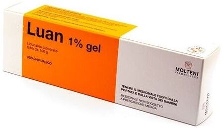 Luan Gel 1% Lidocaina Uso Chirurgico 100 g