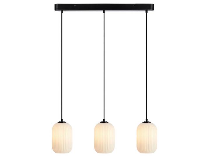 Markslöjd Hängeleuchte Cava, Schwarz, Weiß, Metall, Glas, rund, 72x172x14 cm, Lampen & Leuchten, Innenbeleuchtung, Hängeleuchten, Pendelleuchten