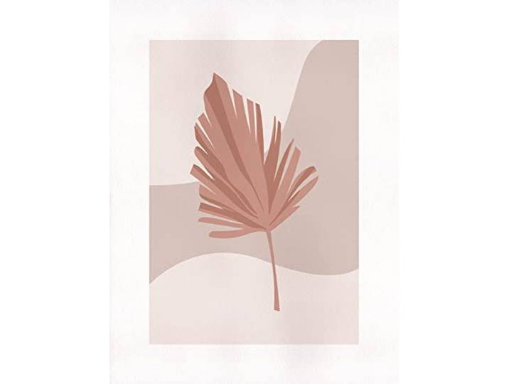 Komar Wandbild - Minimalist Leaf Lover - Größe: 30 x 40 cm - Poster, Kunstdruck, Dekoration, Wohnzimmer, Schlafzimmer