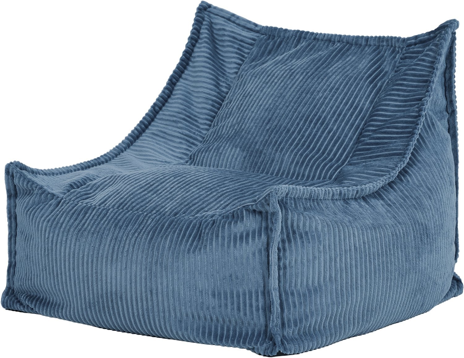 Icon Alto Kinderzitzak Fauteuil Corduroy Blauw