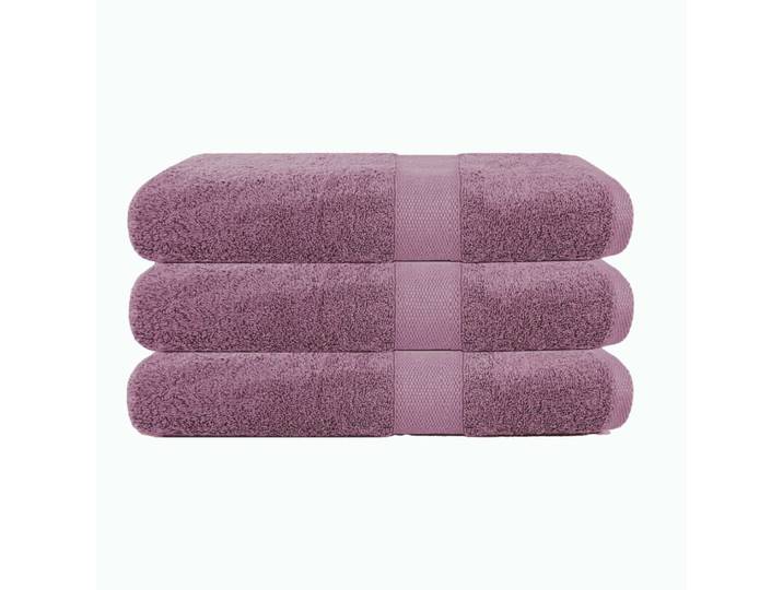 Lot de 3 maxi draps de bain 100x150 cm 500 gr/m2 100% coton