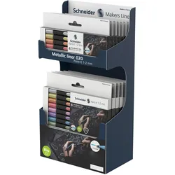 Schneider, Marker, Metallmarker 1-2 mm sortiert (14x)