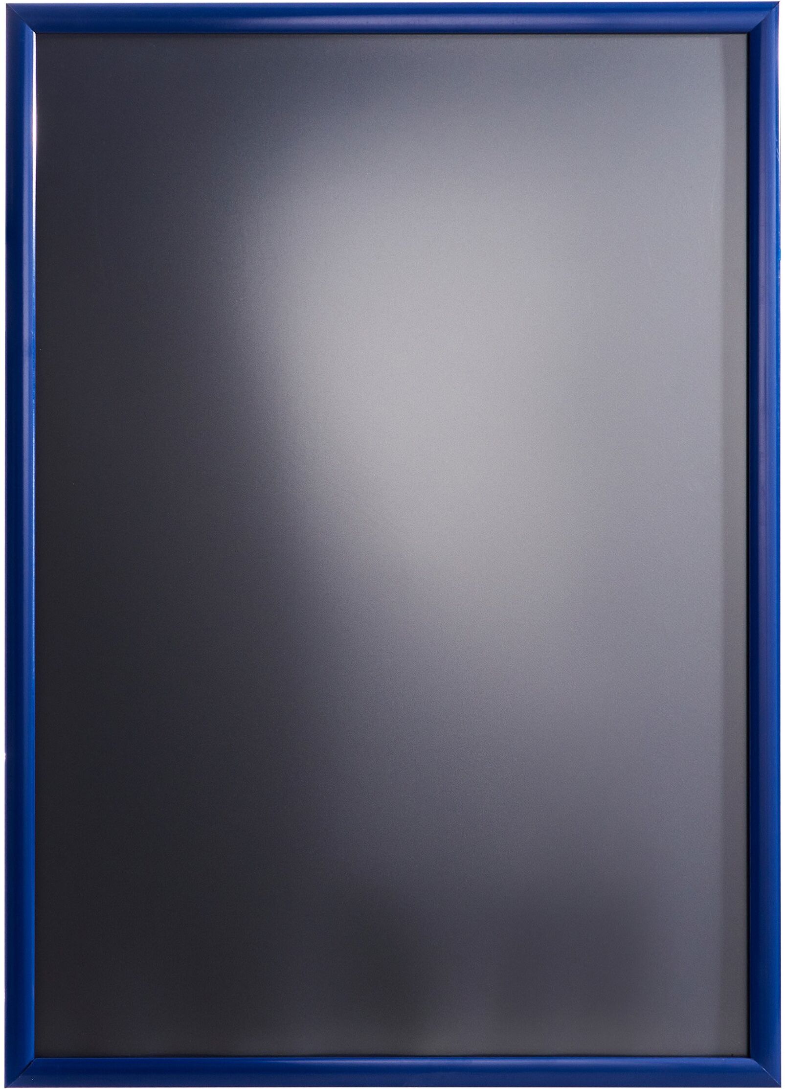SPRINTIS Cadre clic-clac rabattable, aluminium, A1, adhésif En onglet   bleu