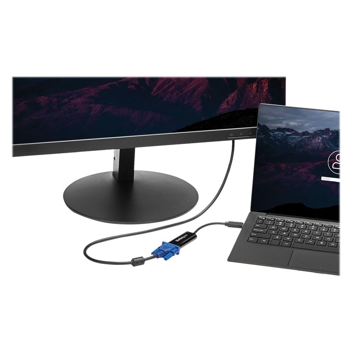 StarTech Slim USB 3.0 VGA Video Adapter (USB-A, 1 Port) (USB32VGAES)