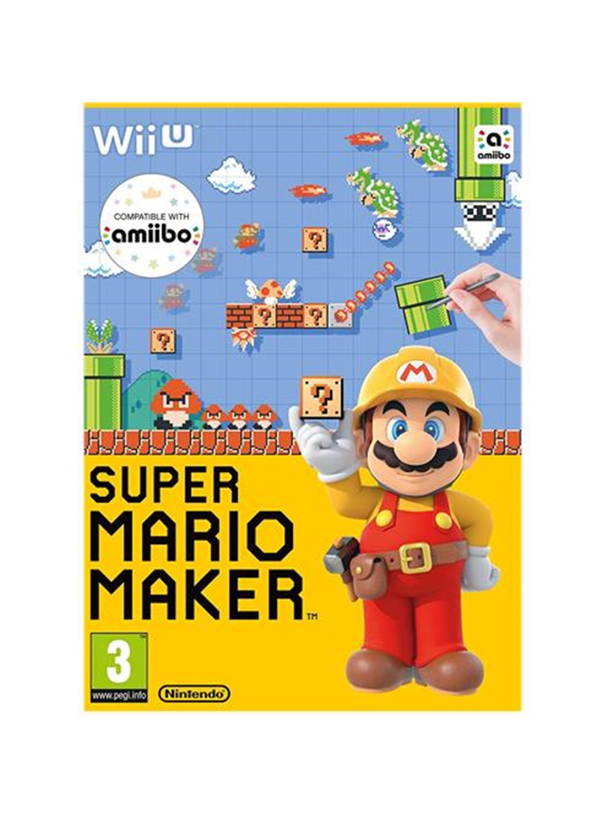 Super Mario Maker + Artbook - Nintendo Wii U - Virtual Life - PEGI 3