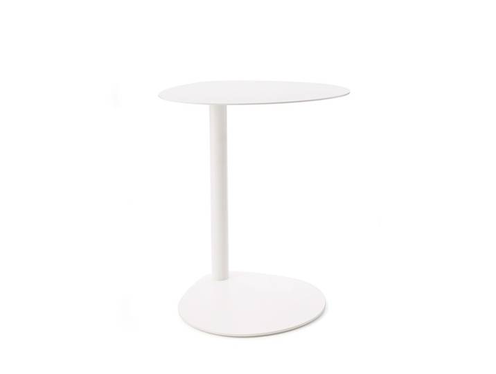 Guéridon Easy Boy Segis weiß, Designer Bartoli Design, 45x53x42 cm