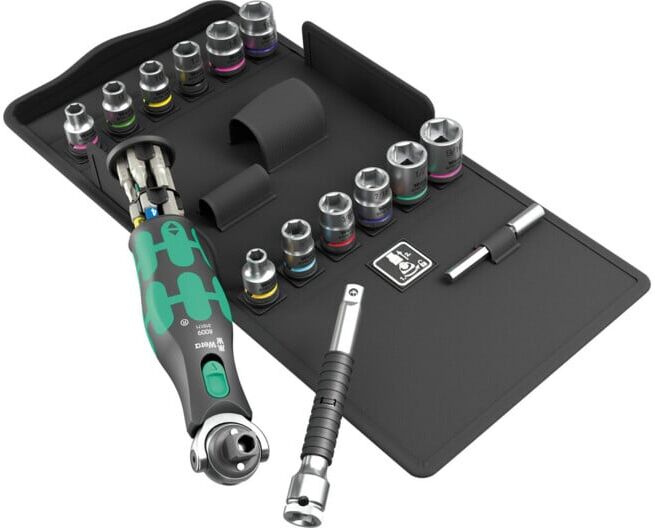 Kit de poche Wera 8009 Zyklop 4, 27 pièces (05004285001)