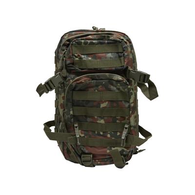 Rucksack BRANDIT "Brandit Herren Medium US Cooper Backpack", Gr. onesize, grün (flecktarn), Polyester, Rucksäcke Rucksack