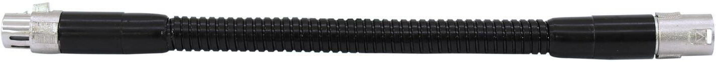 Omnitronic Schwanenhals Schwarz Xlr/xlr, 47cm