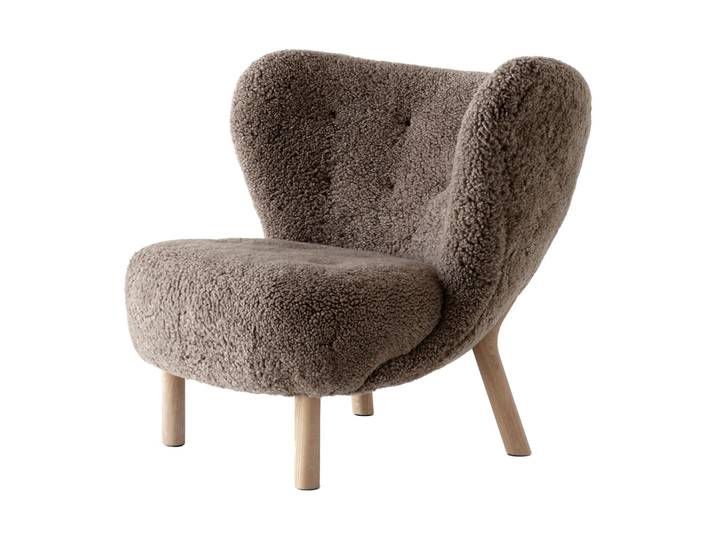 &Tradition Fauteuil Little Petra VB1 Chêne blanchi huilé-Sahara