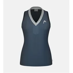 Head, Damen, Sportshirt, Performance Tank Top Damen Navy (L), Blau