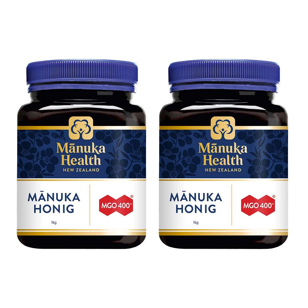 Manuka Health MGO 400+ Honig x2 2x1000 g