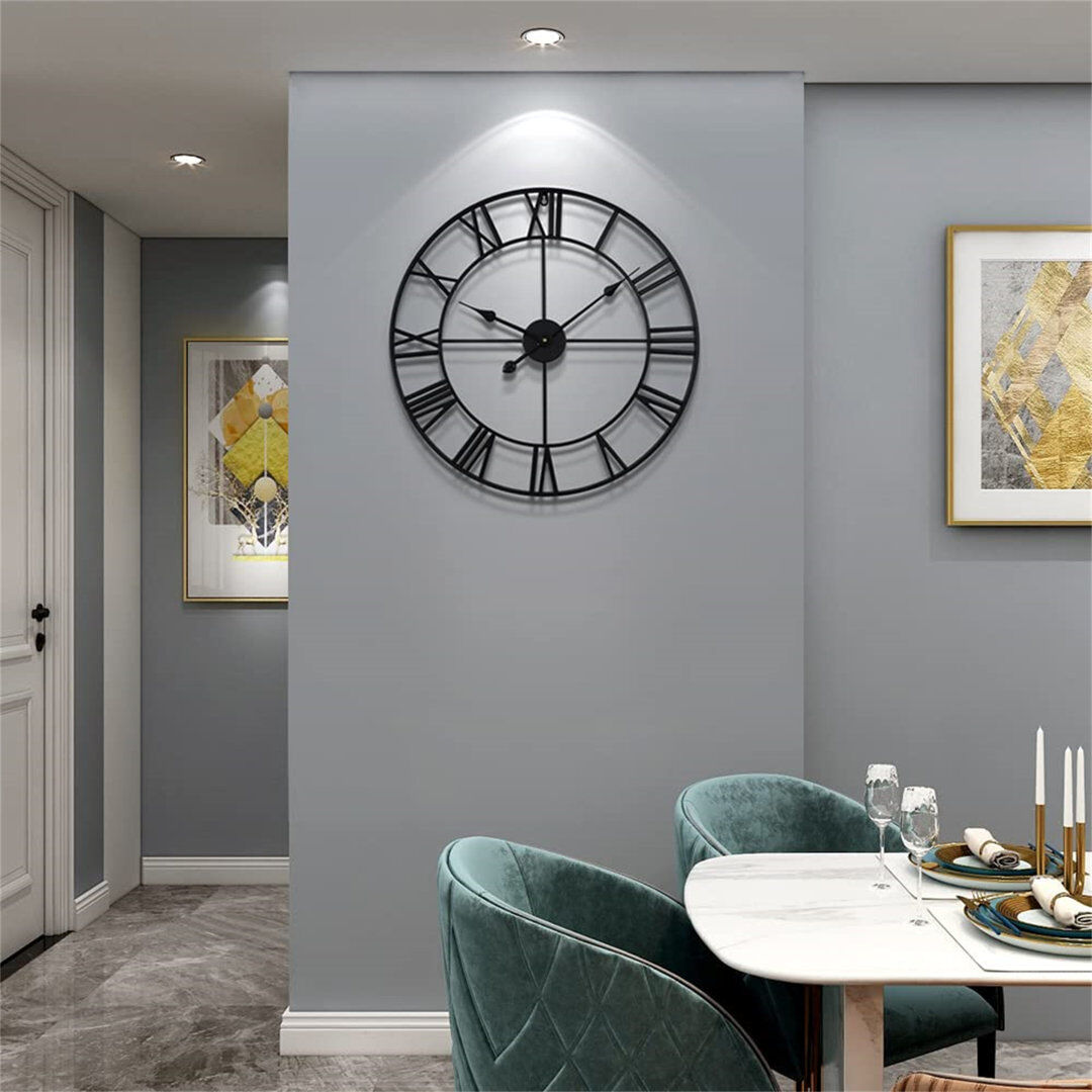 Borough Wharf Batelov Skeleton Wall Clock 47 Cm