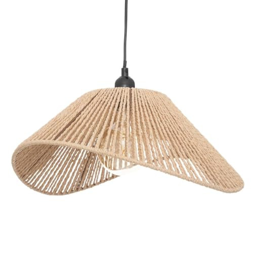 Atmosphera Myha Hanglamp Beige - Gevlochten Papier - Diameter: 45 cm